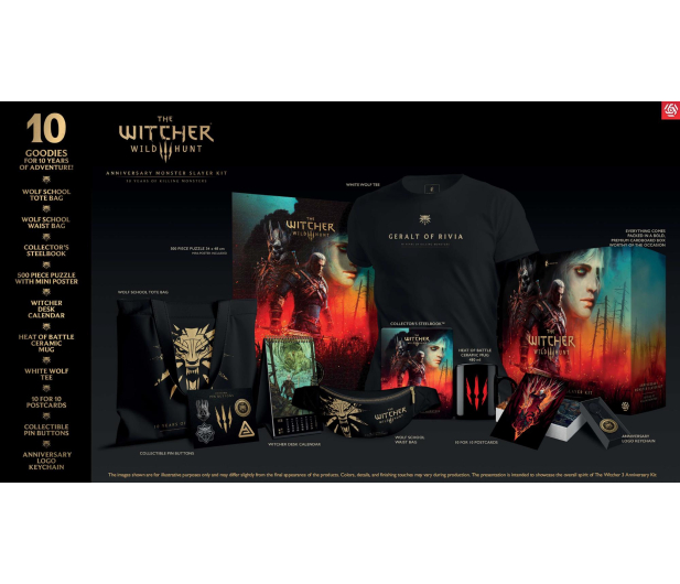 Merch Good Loot The Witcher 3: Wild Hunt Anniversary Monster Slaye - 1365069 - zdjęcie 2
